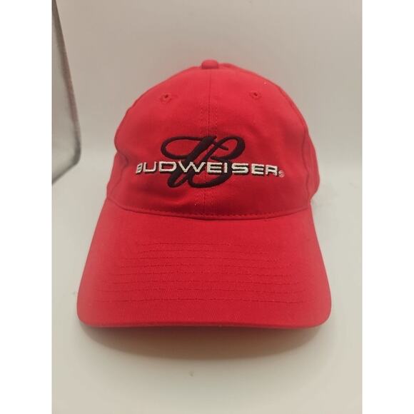 Budweiser Other - Budweiser Beer 2003 Hat Cap Strapback Red